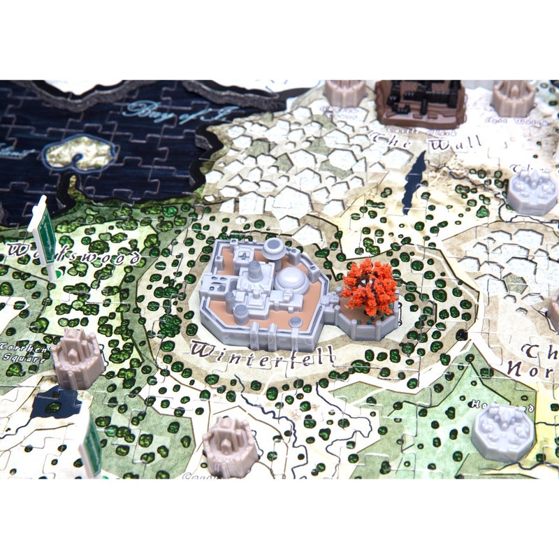 4 دي سيتي سكيب أحجية قطع تركيب بتصميم مستوحى من مسلسل Game Of Thrones: Westeros، مكونة من 1465 قطعة، طراز 51000. - Image 3