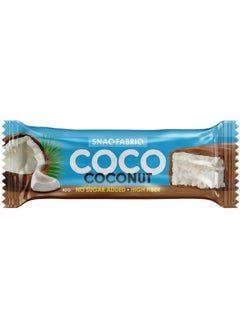 Snaq Fabriq COCO Bar Coconut, High Fiber and No Sugar Added 12x40g  - Image 2