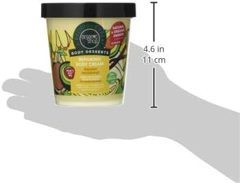 Organic Shop كريم الجسم الإصلاحي بنكهة الموز من أورجانيك شوب 450 مل عبوة من 2