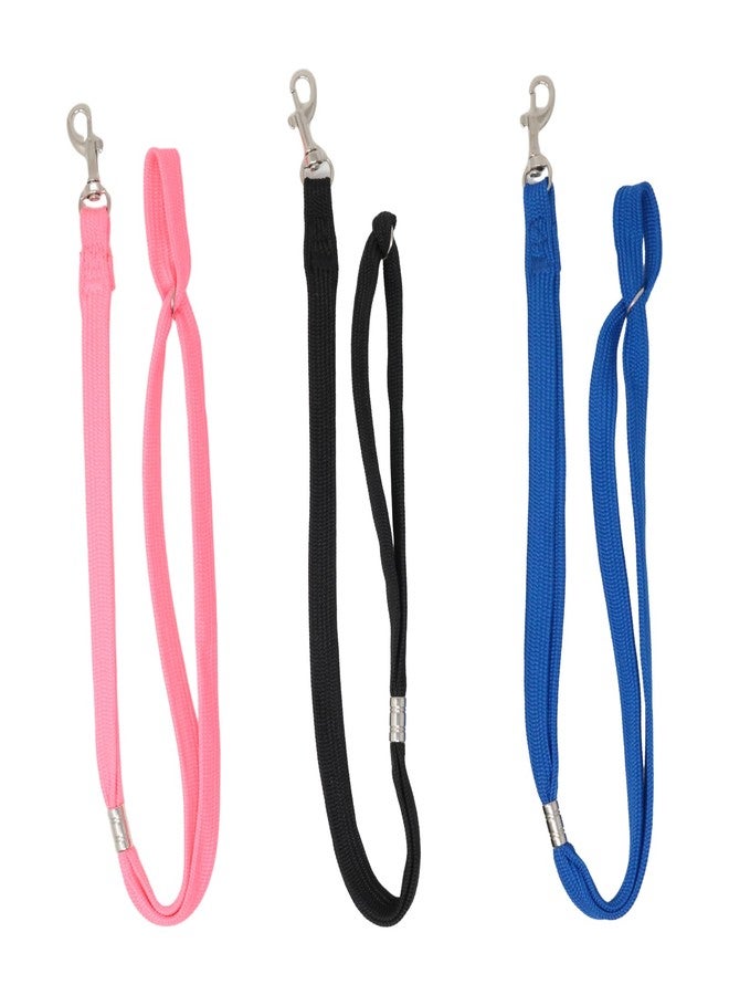 yueton 3PCS Pet Grooming Loop Dog Clipper Holder Pet Nylon Lanyard Cat Bath Rope Pet Nylon Sling Adjustable Fixed Dog Cat Safety Rope Nylon Restraint Noose for Dog and Cat Grooming Supplies - Image 1