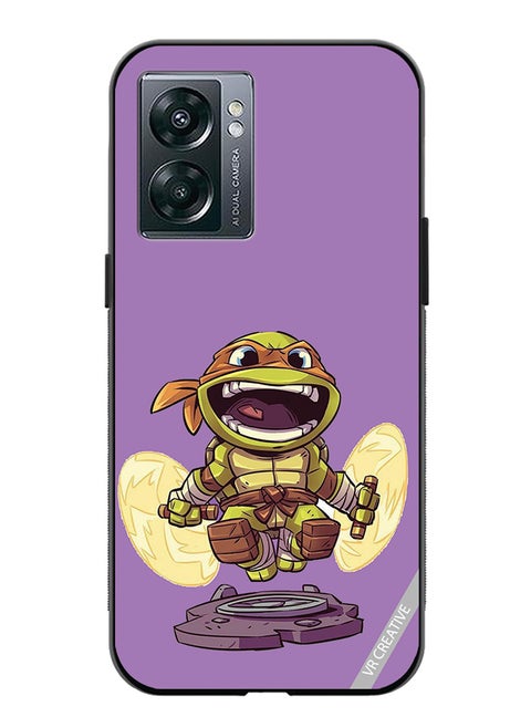 Protective Case Cover For Oppo A57 5G Turtle Design Multicolour