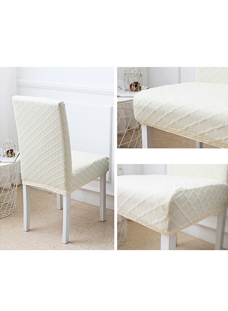 Stretchable Dining Chair Slipcover Universal Chair Seat Protector Cover  - Image 2