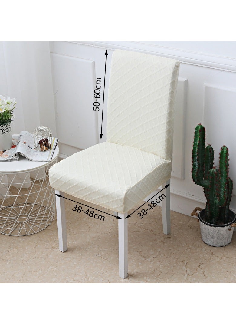 Stretchable Dining Chair Slipcover Universal Chair Seat Protector Cover  - Image 4