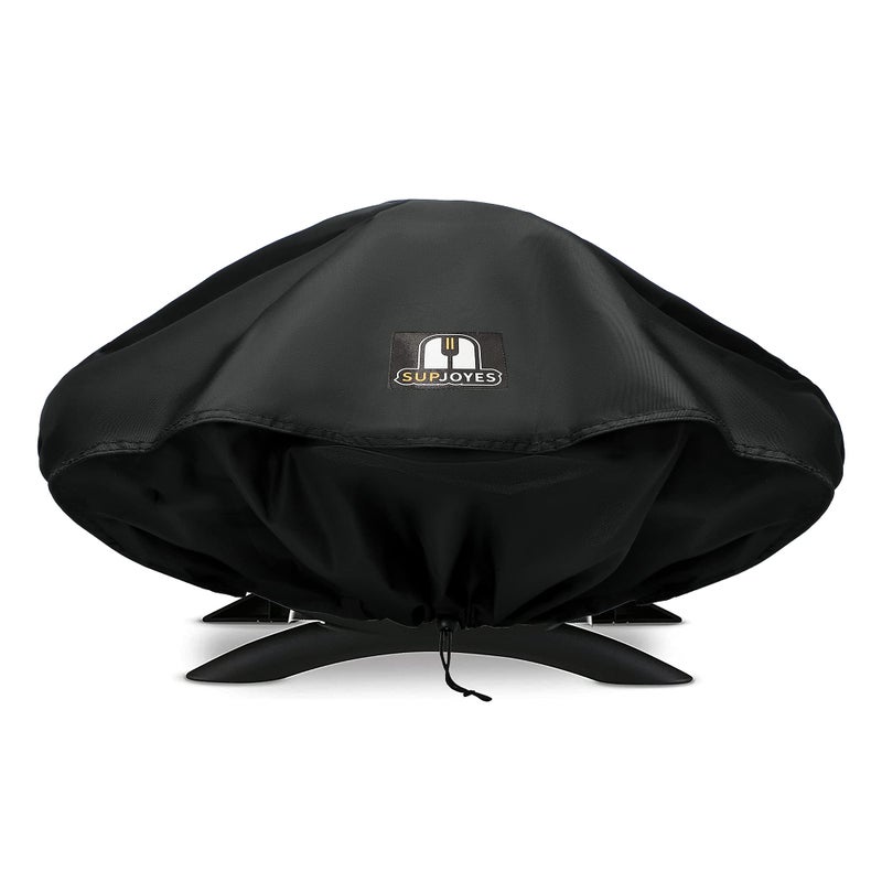 SUPJOYES Grill Cover for Weber Q Series Grills, Portable BBQ Cover for Weber Q1200, Q1000 and Q100 Series - Image 1