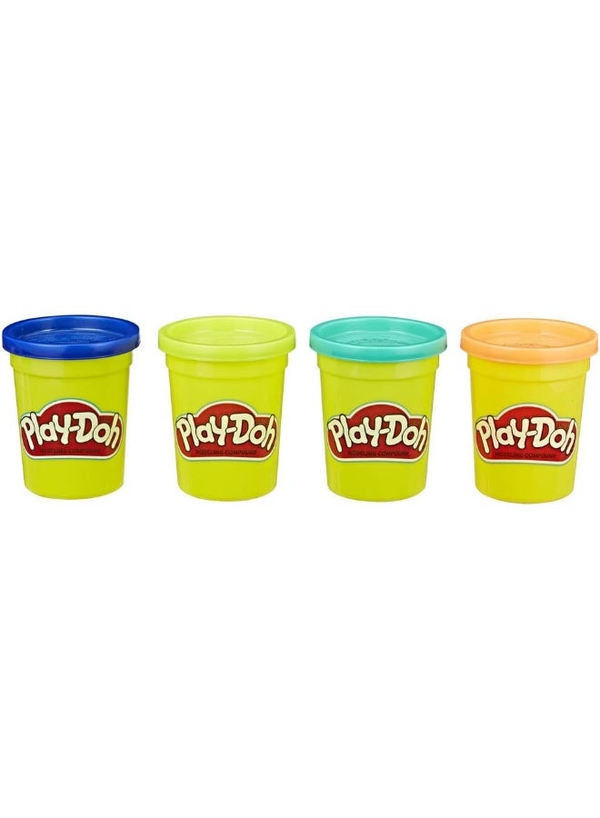 Play-Doh 0Wild Non-Toxic Colors, Multicolor, Pack of 4 - Image 2