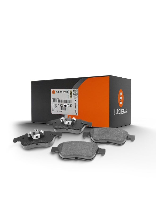 Eurorepar - FRONT BRAKE PAD with Clip Jeep Renegade / Fiat 500X / Renault Fluence - Image 1