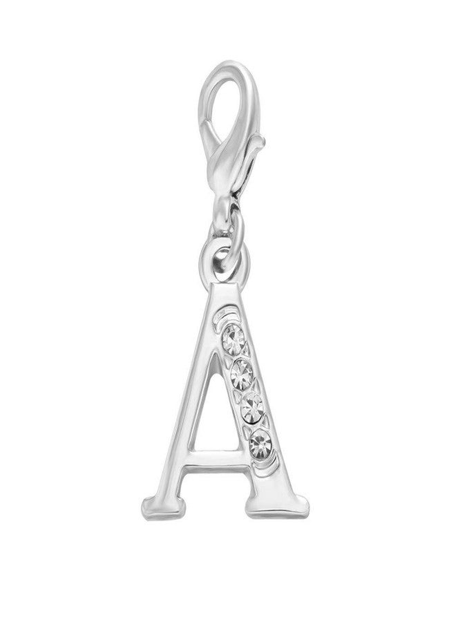 SENFAI 26 Alphabet English Letters Crystal First Initial Name Charms for Bracelet,Necklace,Zipper Puller (A3) - Image 1