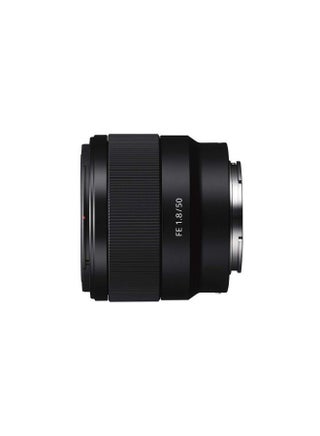 عدسة ببعد بؤري 50 مم، وفتحة عدسة F1.8 بقاعدة E-mount كاملة الإطار أسود - view 2