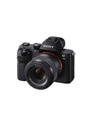عدسة ببعد بؤري 50 مم، وفتحة عدسة F1.8 بقاعدة E-mount كاملة الإطار أسود - view 3