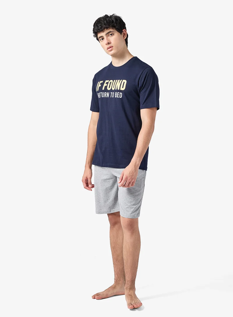 Seventy Five Nightwear T-Shirt & Shorts Sets