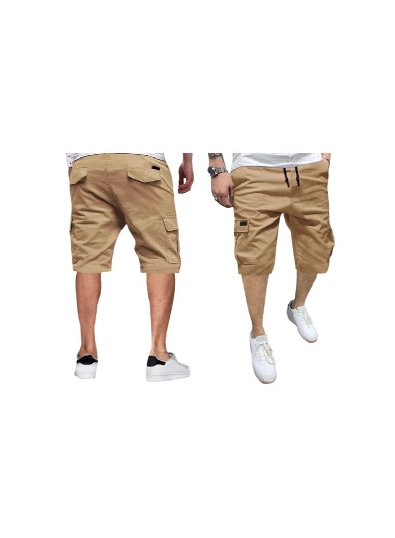 Boys shorts, beige color 