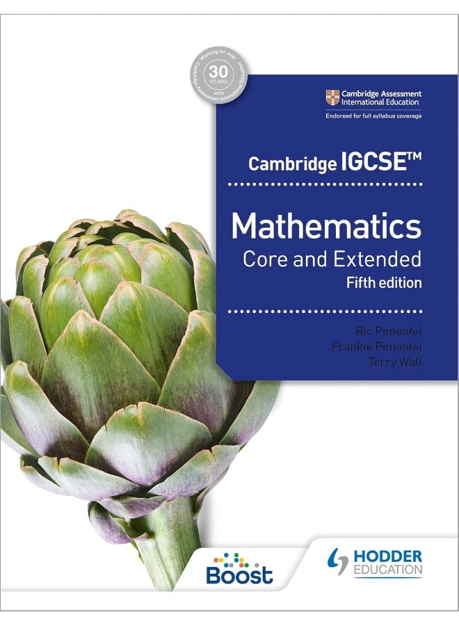 Cambridge IGCSE Core and Extended Mathematics Fift