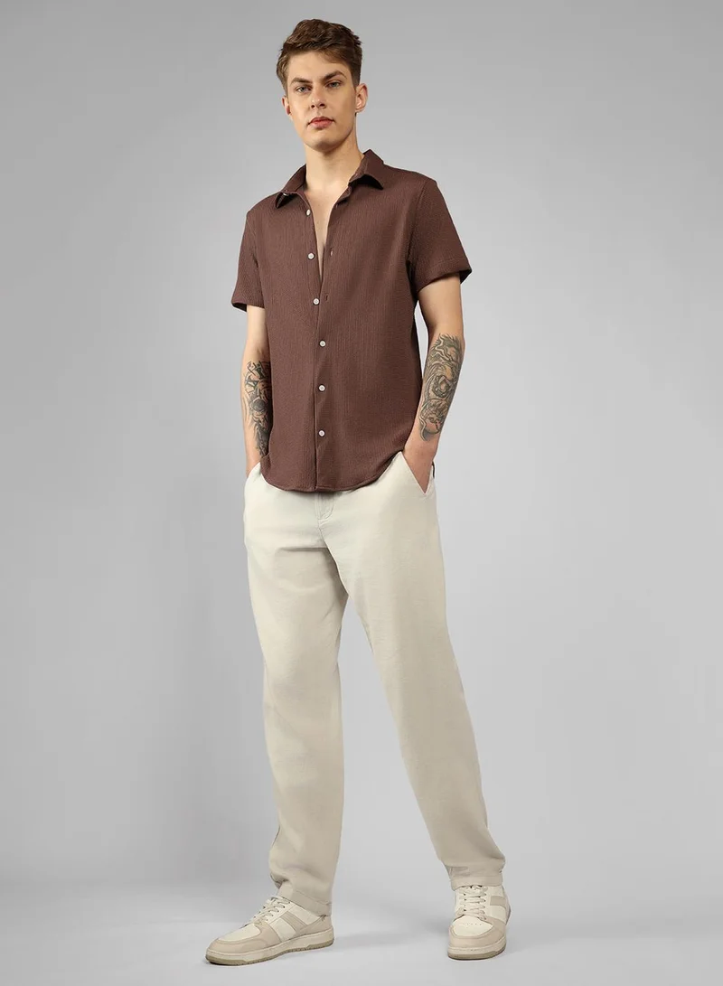 Dennis Lingo Rust Shirt For Men