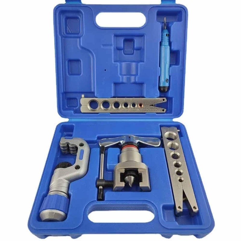 UPTODATETOOLS 1 Set CTN806AML Copper Ratchet Flaring Tool Flare Kit 619mm For Tubing Refrigerator Refrigeration Repair Tools Flaring Flare Kit Tube Cutter - Image 1