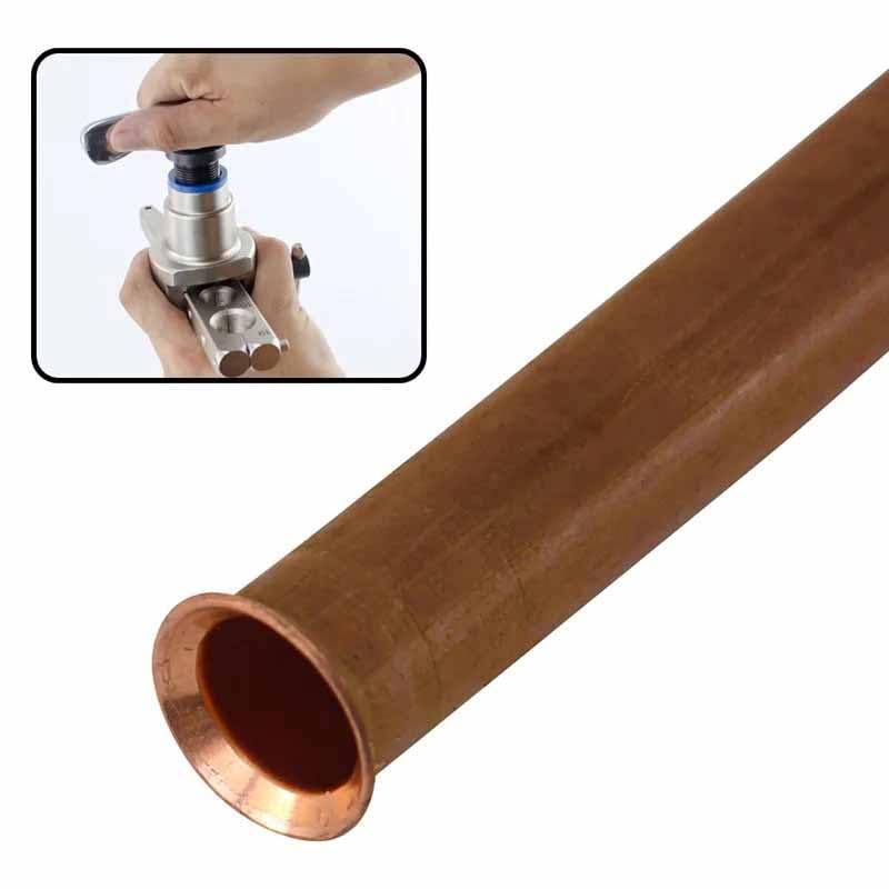 UPTODATETOOLS 1 Set CTN806AML Copper Ratchet Flaring Tool Flare Kit 619mm For Tubing Refrigerator Refrigeration Repair Tools Flaring Flare Kit Tube Cutter - Image 5