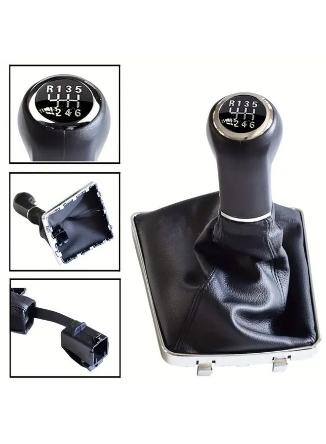 Shift Lever Head For Opel Astra III H 2004 2010 Black Line ABS Material Gear Shift Knob Cover - Image 4