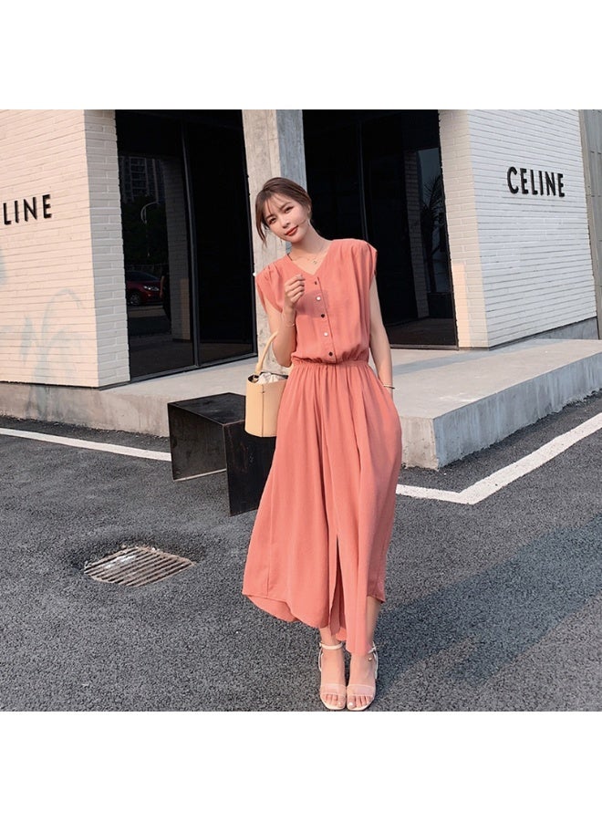 Women's Chiffon Dress, Casual  Summer Long Skirts Over The Knees - Image 3