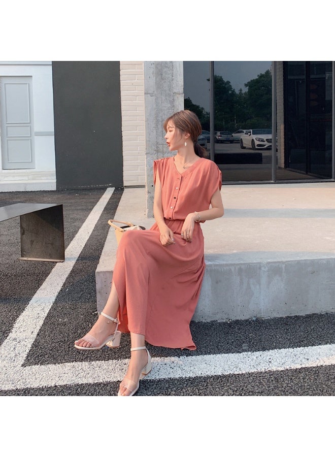Women's Chiffon Dress, Casual  Summer Long Skirts Over The Knees - Image 2