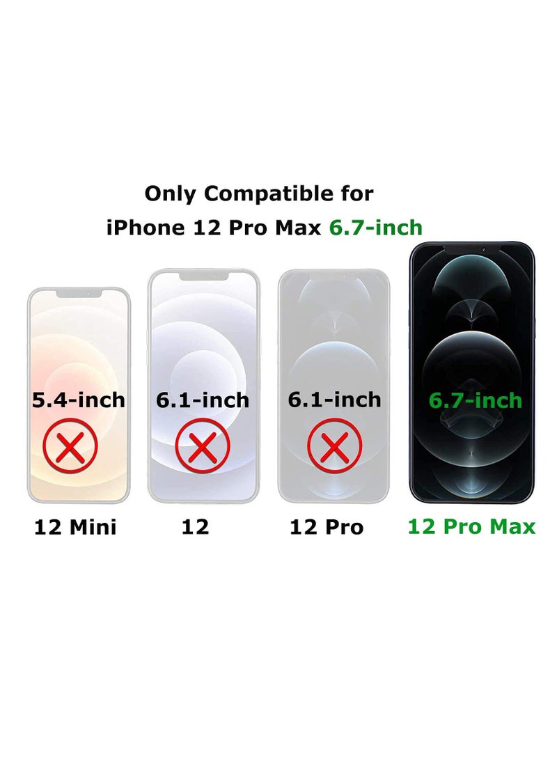 Generic - Luxury Square Geometric Compatible with iPhone 12 Pro Max Marble Case Slim Stylish Glitter Glossy Soft TPU Silicone Rubber Gel Shockproof Protective Bumper Cases Cover - Image 1