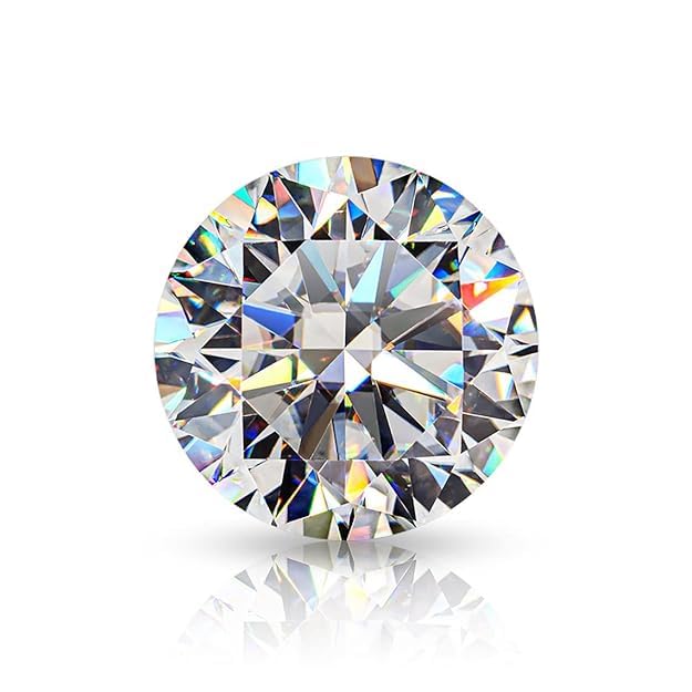 KaratKing GRA Certified Genuine Moissanite Diamond Gemstone Certified Loose Moissanite stone For Unisex (1 carat) - Image 1