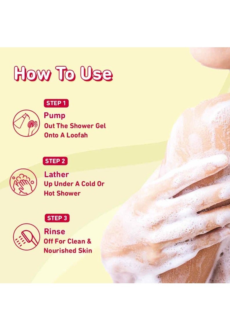 Plum Plum BodyLovin Shower Gel Drivin' Me Cherry Body Wash for All Skin Types Hydrating Fresh Cherry Fragrance 100% Vegan 240ml  - Image 5