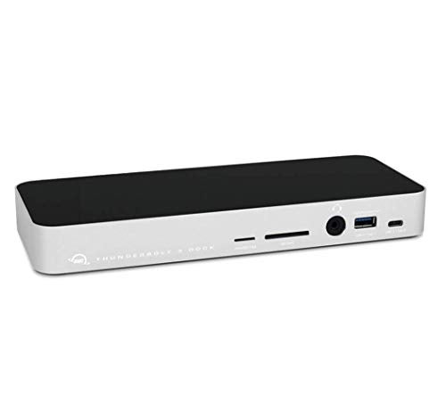 OWC 14Port Thunderbolt 3 Dock with Cable Compatible with Windows PC and Mac Silver OWCTB3DK14PSL - Image 1