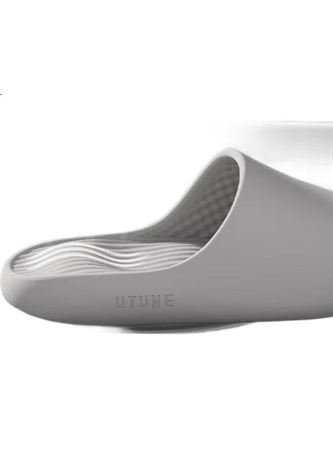utune Youtiao Slippers For Men, Thick-Soled, Squishy Feel, Home Use, Odor-Resistant, Bathroom Shower, Non-Slip, Couples Slippers For Women, Summer - Image 2