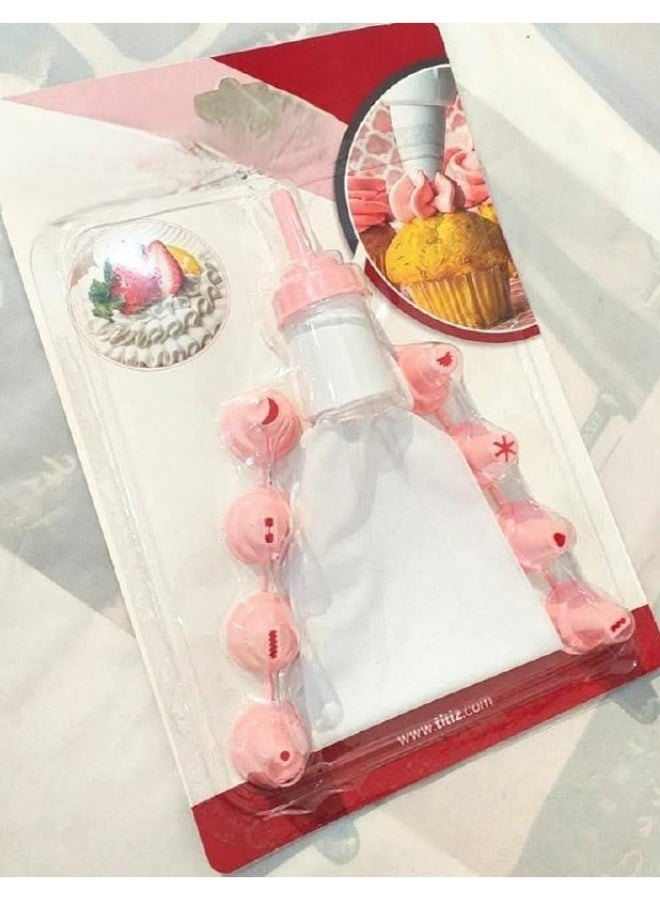 كيس الكريمه لتزيين الحلويات - 9 اشكال مختلفه - Image 3