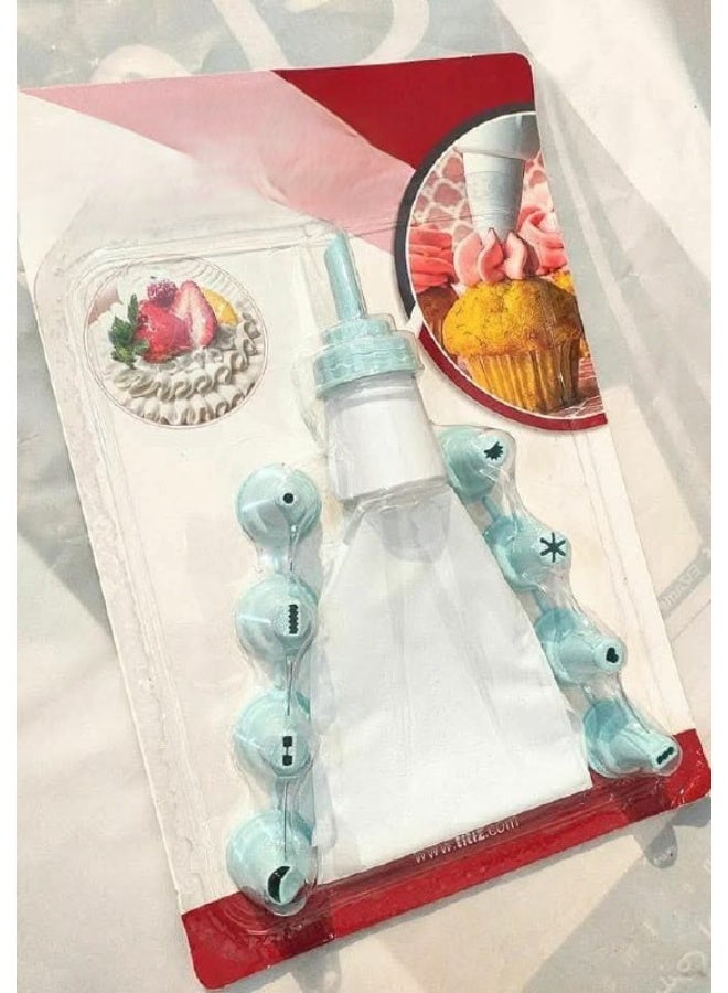 كيس الكريمه لتزيين الحلويات - 9 اشكال مختلفه - Image 2