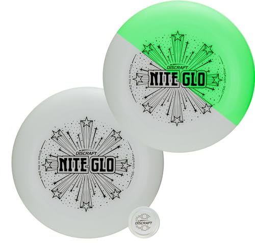 Discraft قرص فريسبي رياضي ديسكرافت جلو أولتراستار (نايت جلو) - Image 1