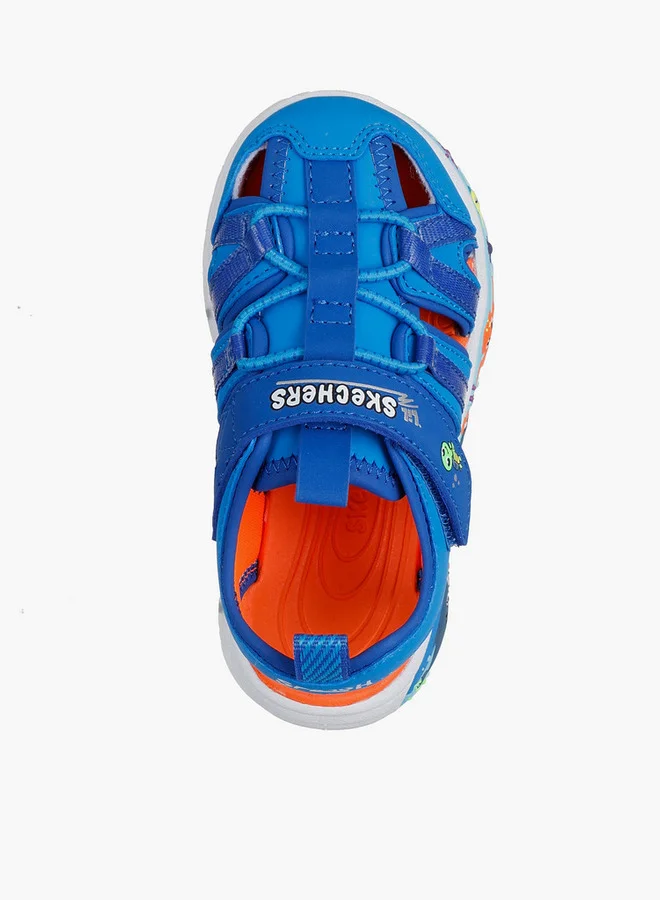 سكيتشرز Play Scene Splash Sandals With Hook & Loop Sandals - 407041N-Ltbl-Cp