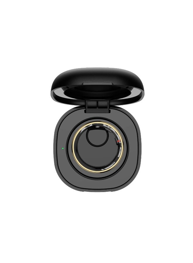 TCH Smart Ring IRing R20 Health & Fitness Tracker for Men and Women, Sleep Monitoring, Heart Rate & Blood Oxygen, Pressure, Stress Tracking, Waterproof, 7 Days Battery Life (Gold-R20-10) - Image 3