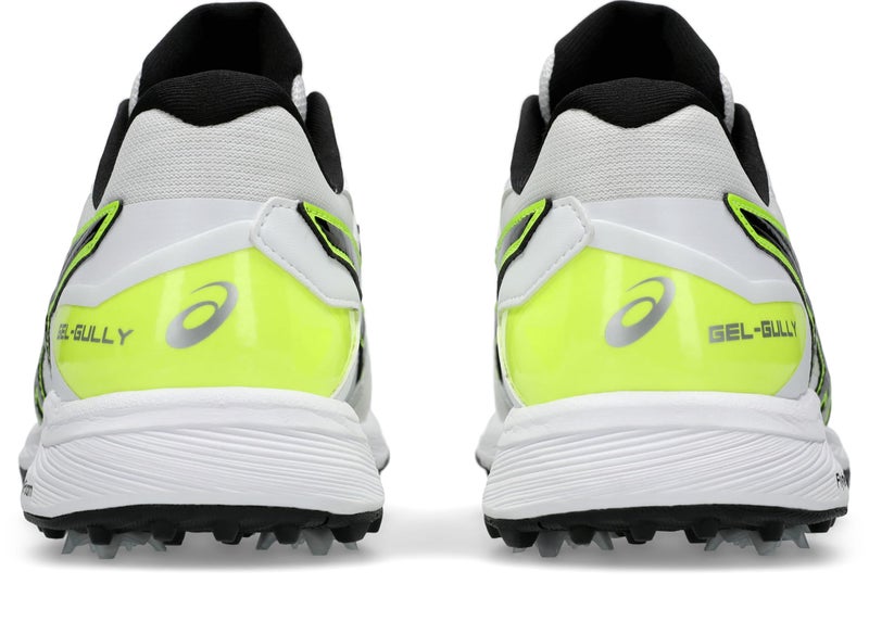 ASICS Men's Gel-Gully 7 Cricket Shoe (White/Safety Yellow) (White/Safety Yellow, 11) - Image 4