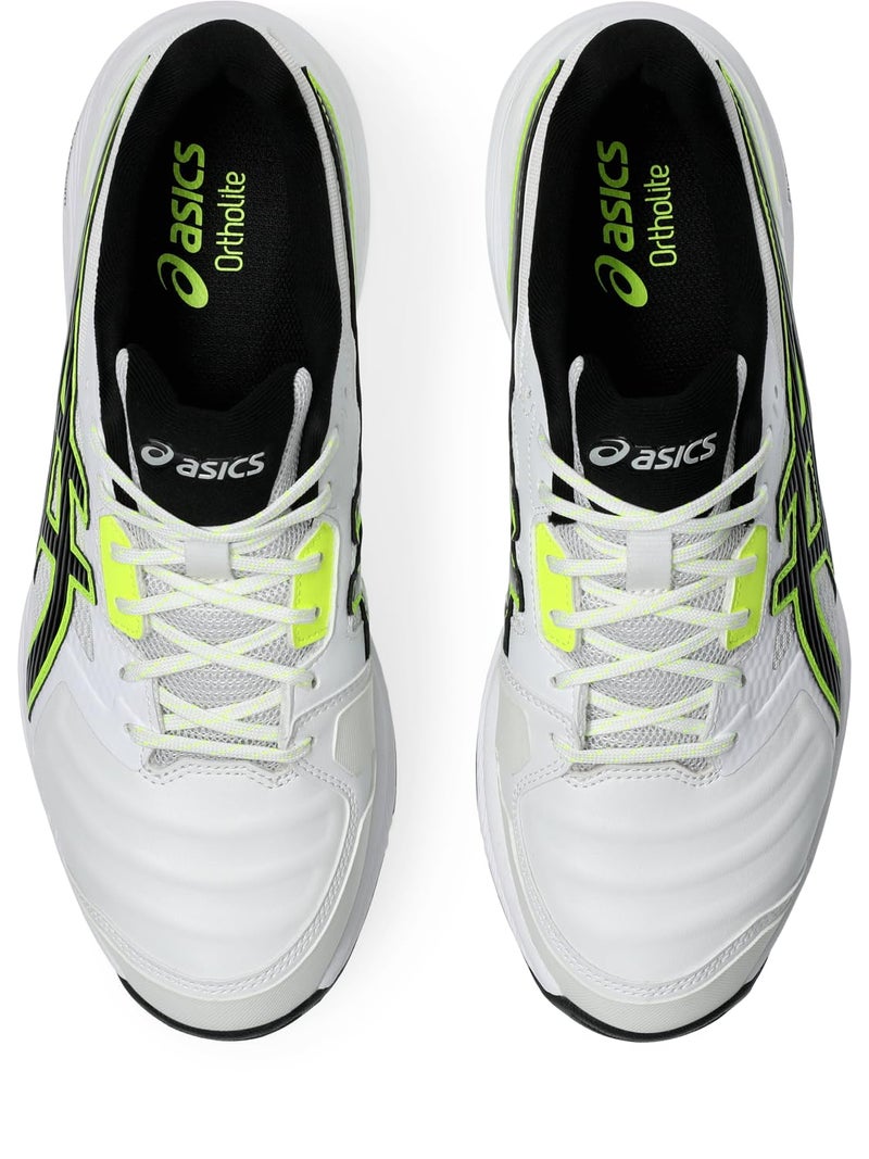 ASICS Men's Gel-Gully 7 Cricket Shoe (White/Safety Yellow) (White/Safety Yellow, 11) - Image 3