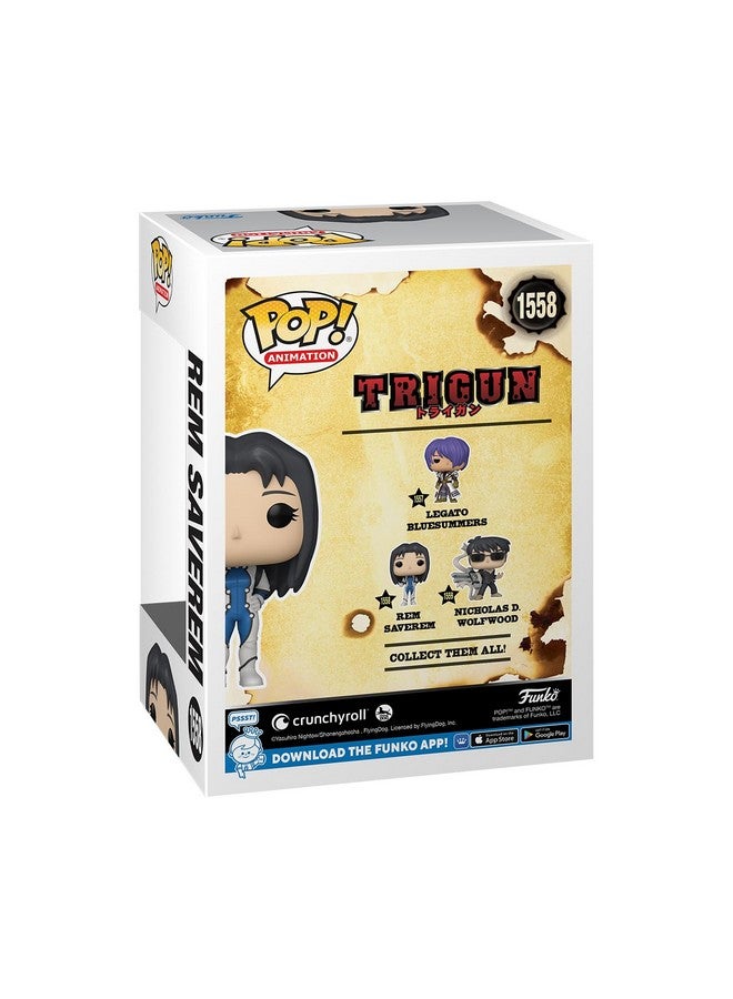 Funko POP! Animation: Trigun - Rem Saverem - Collectable Vinyl Figure - Gift Idea - Official Merchandise - for Kids & Adults - Anime Fans - Model Figure for Collectors and Display - Image 3