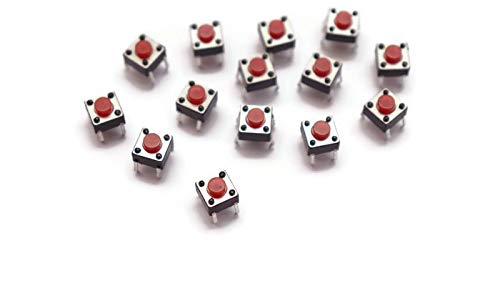 Electronicspices Tactile momentry push button Switch Micro Push to On Button, pack of 20 - Image 2