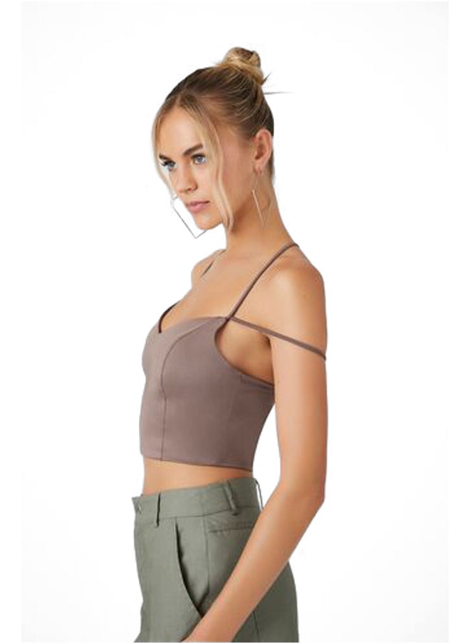 FOREVER 21 Strappy Cropped Cami  - Image 1