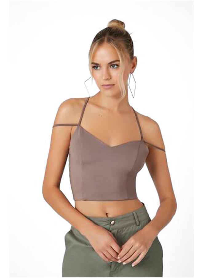 FOREVER 21 Strappy Cropped Cami  - Image 5