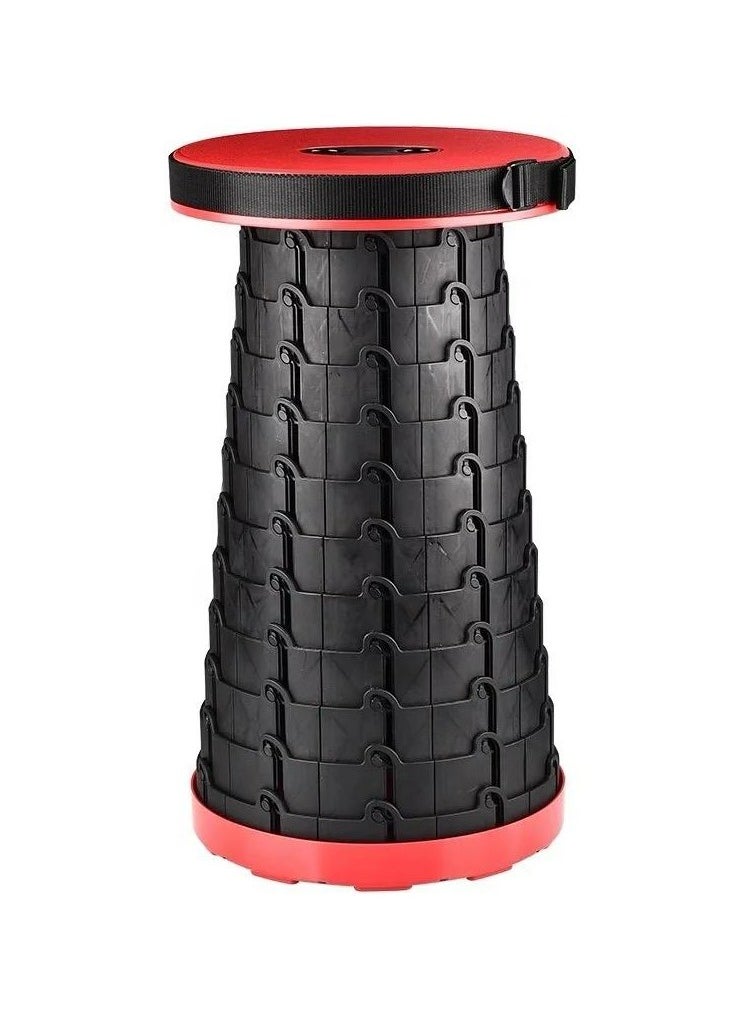 VIO Portable Compact Retractable Folding Camping Telescopic Stool Durable Collapsible Upgraded Height Adjustable for Outdoor Fishing Hiking Gardening Travel Picnic Barbecue BBQ Load Capacity 400 LBS  - Image 4