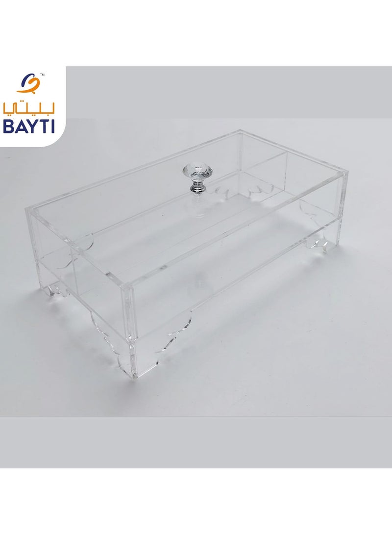 Bayti H.H. Cedar Spoon Box Cutlery Accessories/Cutlery Box/Spoon/Knife & Fork Holder (2 Sides A)