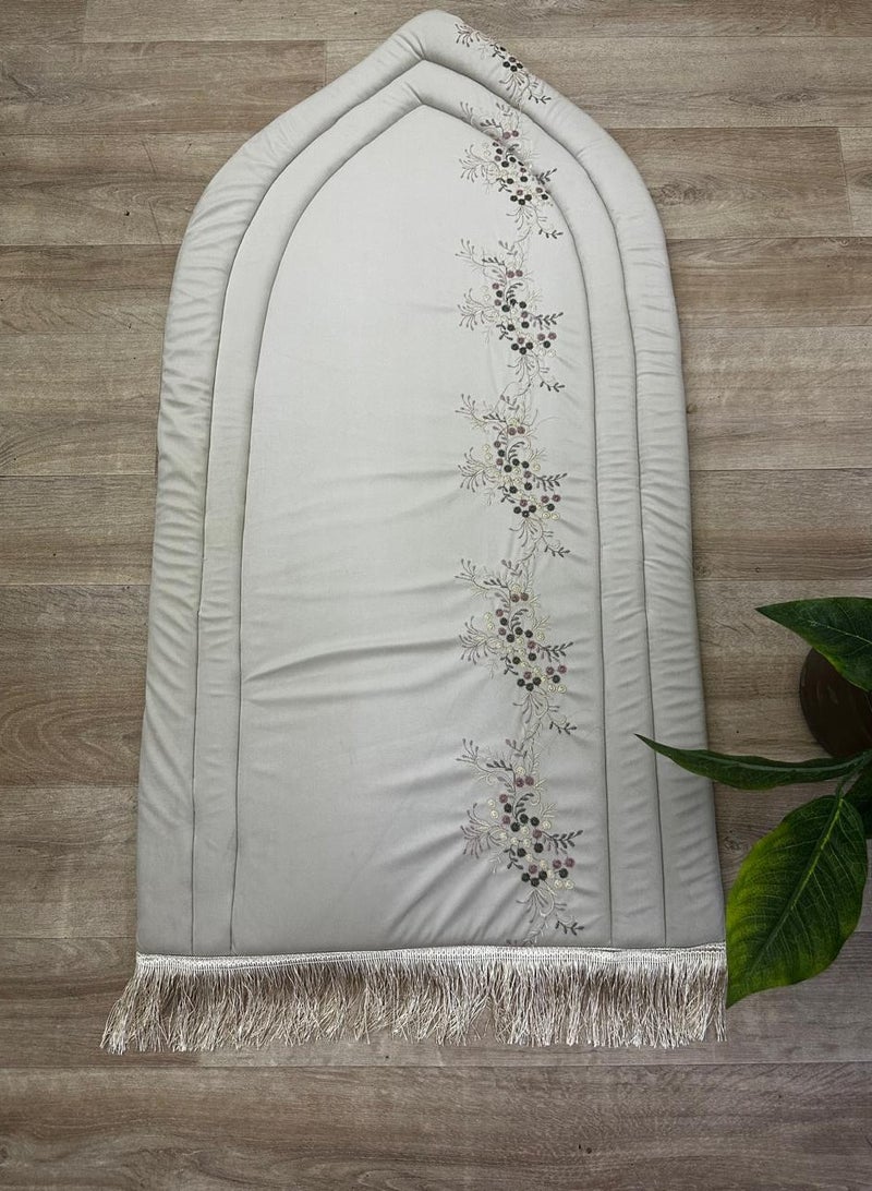 SMART HOME Embroidered sponge prayer rug, soft material provides you with comfort