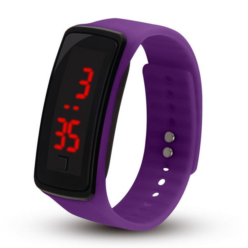 CdyBox ساعة رياضية رقمية لمسية من سيليكون LED للجنسين CdyBox - عبوة 10 قطع - Image 5