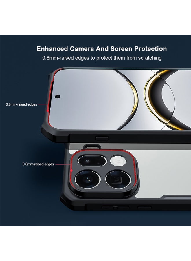 إكسوند غطاء لهاتف OPPO Find X9 Pro بتصميم إطار مرتفع حول العدسة للحماية من الخدوش، ومصدّ TPU وPC لامتصاص الصدمات، وهيكل نحيف مقاوم للاصفرار. - Image 2