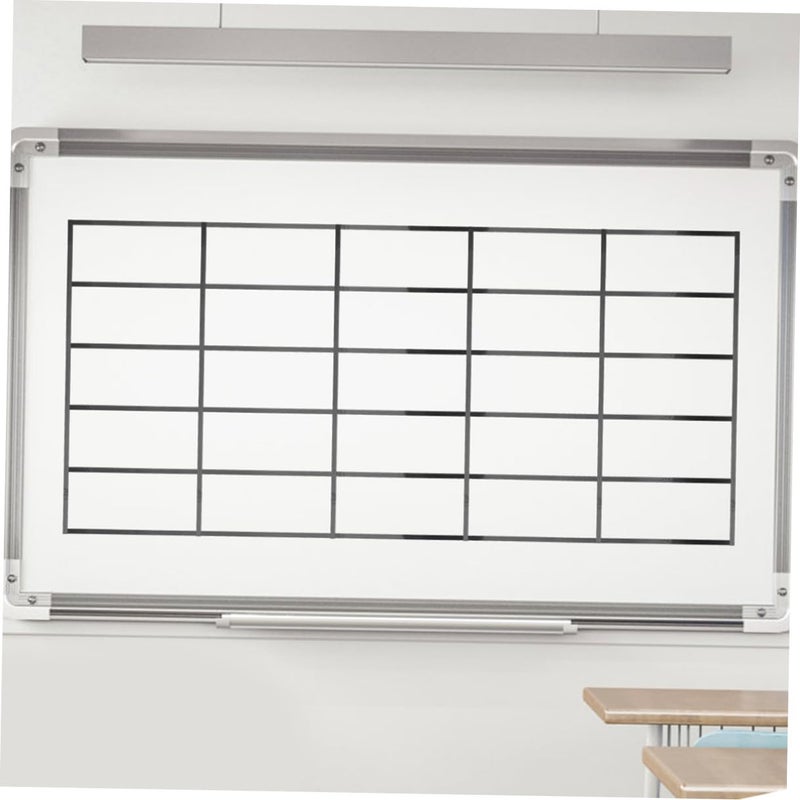 VILLCASE 10pcs Black Pet Film Whiteboard Edge Tape Ultra-Thin Dry Erase Board Striping Tape Flexible Electrical Insulation for School Office Organization - Image 4