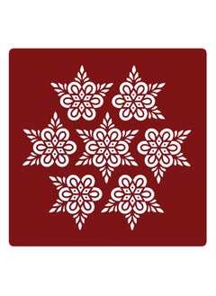 ABS HERBALS ABS HERBALS Rangoli Sticker Kolam Sticker for Wall Tile Floor Steel Sticker Model MB1  - Image 1