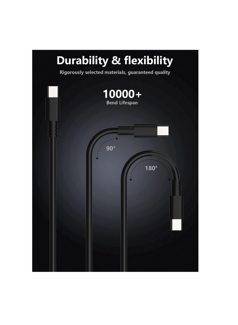 Terabyte Universal 65W USB C Charger - USB C Laptop Charger : for Huawei/Lenovo/HP/Asus/Dell/Samsung/Acer/Mac Book pro And All Computer or Smart Phones, Fast Type C AC Power Adapter Cord - Image 5