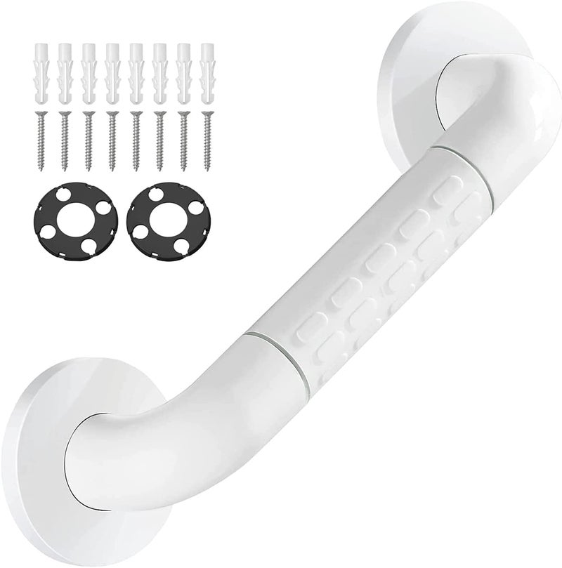 FORTUNE ABS Wall Mounted Grab Bar, Towel Bar, Bathtub Rails, Safety Hand Support Balance Handle Bars, Anti-Slip Shower Grab Bars for Seniors, Bathroom Accessories for Home, Hotel-(10 Inch) (Pack of 1) - Image 1