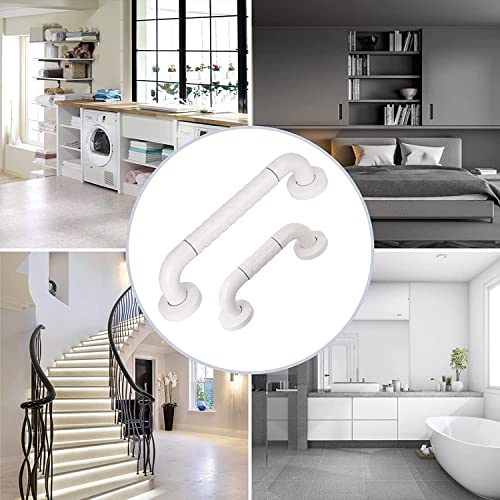 FORTUNE ABS Wall Mounted Grab Bar, Towel Bar, Bathtub Rails, Safety Hand Support Balance Handle Bars, Anti-Slip Shower Grab Bars for Seniors, Bathroom Accessories for Home, Hotel-(10 Inch) (Pack of 1) - Image 3