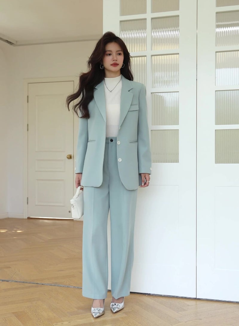 KUYING New Fashionable Women's Slim Fit Suit Set  - Image 2