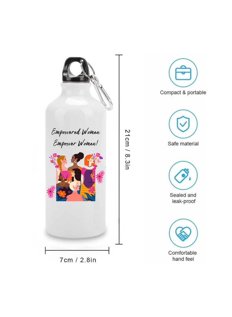 PRINTSHOP4ME International Womens Day Water Bottle 23 Oz–700ml Insulated Stainless Steel Bottle,Keeps Drinks Hot&Cold,Reusable Travel Flask,Gift For Celebrations&Holidays  - Image 2